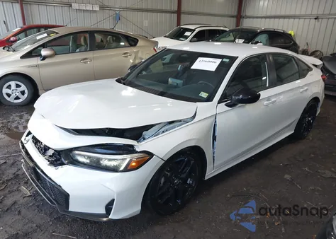 2025 Honda Civic Sport from USA, damaged, VIN 2HGFE2F54SH550845